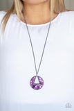 Chromatic Couture - Purple Necklace Paparazzi