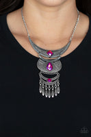 Lunar Enchantment - Pink Necklace Paparazzi