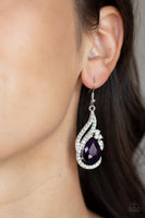 Dancefloor Diva - Purple Earrings Paparazzi