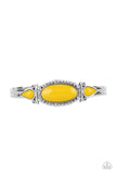 Tribal Trinket - Yellow Bracelet Paparazzi