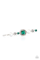 Couture Crasher - Green Hair Clip Paparazzi