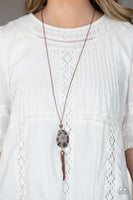 Botanical Beaches - Copper Necklace Paparazzi