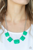 Instant Mood Booster - Green Necklace Paparazzi