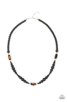 Stone Synchrony - Brown Necklace Paparazzi