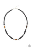 Stone Synchrony - Brown Necklace Paparazzi