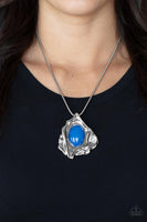 Amazon Amulet - Blue Necklace Paparazzi