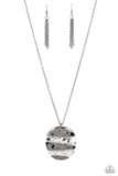 Shattered Sunset - Black Necklace Paparazzi