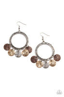 Trinket Tease - Multi-Colored Earrings Paparazzi