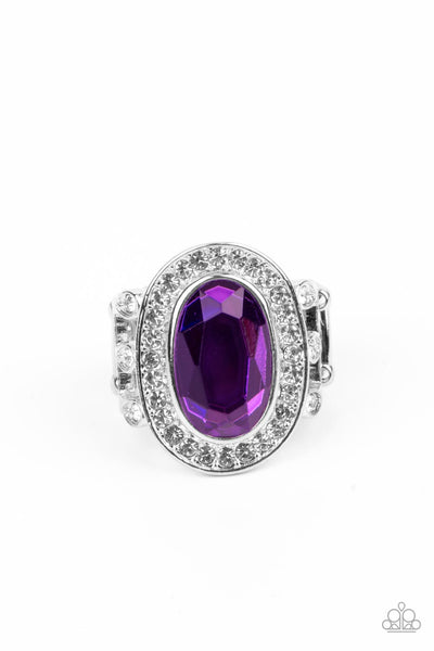 Always OVAL-achieving - Purple Ring Paparazzi