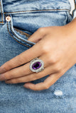 Always OVAL-achieving - Purple Ring Paparazzi