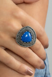 Genuinely Gemstone - Blue Ring Paparazzi