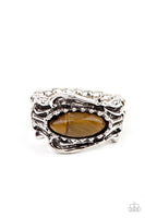 Gemstone Gypsy - Brown Ring Paparazzi