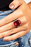 Epic Proportions - Red Ring Paparazzi