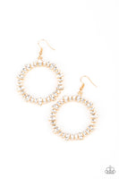 Glowing Reviews - Gold Earrings Paparazzi