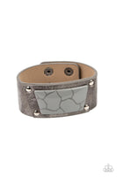 Geo Glamper - Silver Bracelet Paparazzi