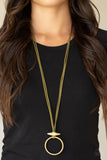 Noticeably Nomad - Green Necklace Paparazzi