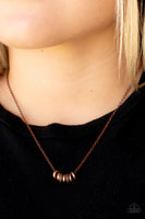 Dainty Dalliance - Copper Necklace Paparazzi