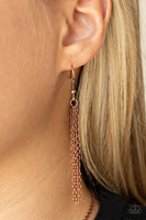 Dainty Dalliance - Copper Necklace Paparazzi