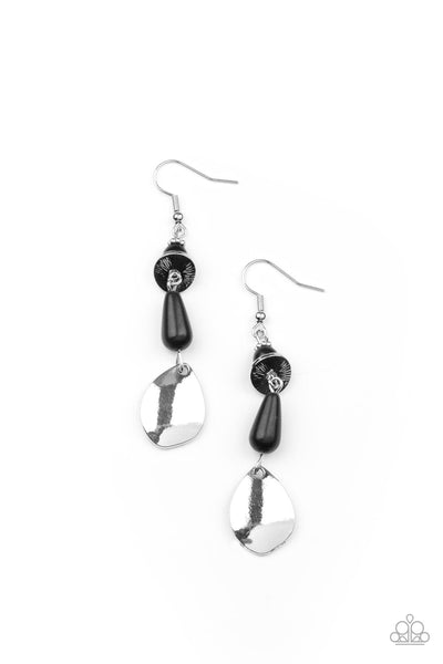 Artfully Artisan - Black Earrings Paparazzi