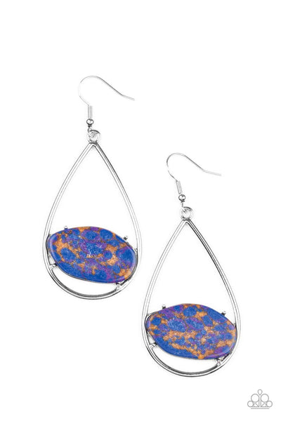 Tropical Terrazzo - Multi-Colored Earrings Paparazzi