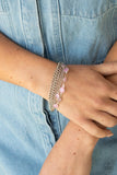 Glossy Goddess - Pink Bracelet Paparazzi