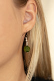 Tea Party Tango - Green Necklace Paparazzi