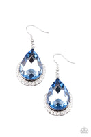 Mega Marvelous - Blue Earrings Paparazzi