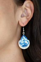 Mega Marvelous - Blue Earrings Paparazzi