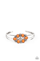 Taj Mahal Meadow - Orange Bracelet Paparazzi