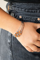 Taj Mahal Meadow - Orange Bracelet Paparazzi