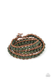 Pine Paradise - Green Bracelet Paparazzi