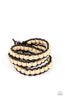 Pine Paradise - White Bracelet Paparazzi