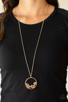 Galactic Glow - Gold Necklace Paparazzi