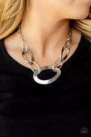 METALHEAD Count - Silver Necklace Paparazzi