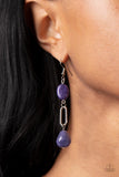 Stone Apothecary - Purple Earrings Paparazzi