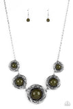 The Next NEST Thing - Green Necklace Paparazzi