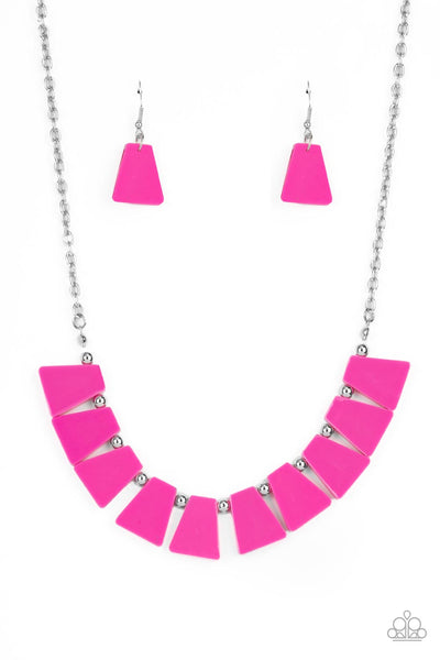 Vivaciously Versatile - Pink Necklace Paparazzi