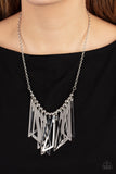 Industrial Jungle - Silver Necklace Paparazzi