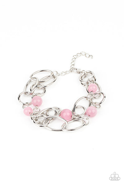 Delightfully Daydreamy - Pink Bracelet Paparazzi