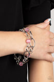 Delightfully Daydreamy - Pink Bracelet Paparazzi