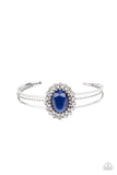 Prismatic Flower Patch - Blue Bracelet Paparazzi