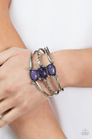 Extra Earthy - Purple Bracelet Paparazzi