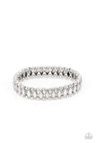 Abstract Advisory - Silver Bracelet Paparazzi