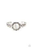 Extravagantly Enchanting - White Bracelet Paparazzi