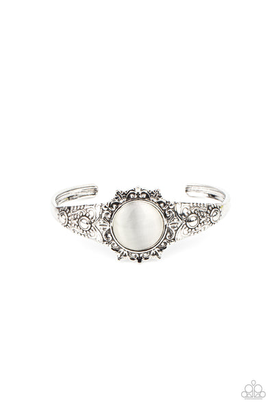 Extravagantly Enchanting - White Bracelet Paparazzi