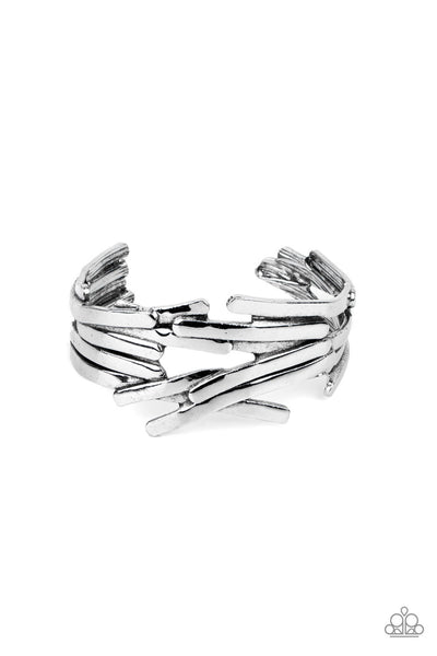 Stockpiled Style - Silver Bracelet Paparazzi