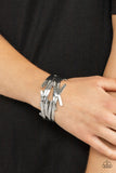 Stockpiled Style - Silver Bracelet Paparazzi