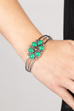 Taj Mahal Meadow - Green Bracelet Paparazzi