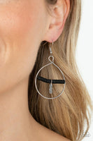 Free Bird Freedom - Black Earrings Paparazzi