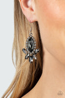 Serving Up Sparkle - Silver Earring Paparazzi (#859)